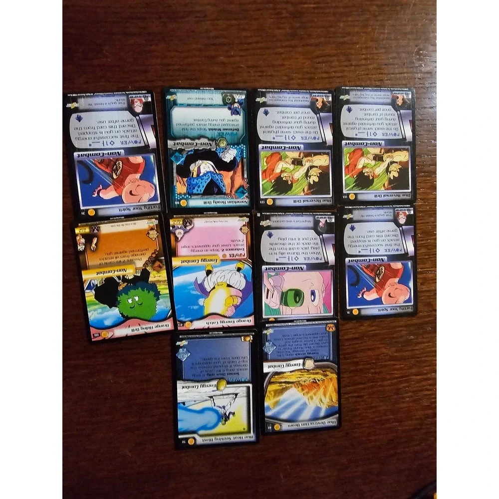Dragon Ball Z DBZ CCG Score Trading Cards Lot‎ Energy Combat Non Combat